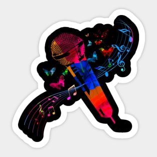 Microphone Sticker